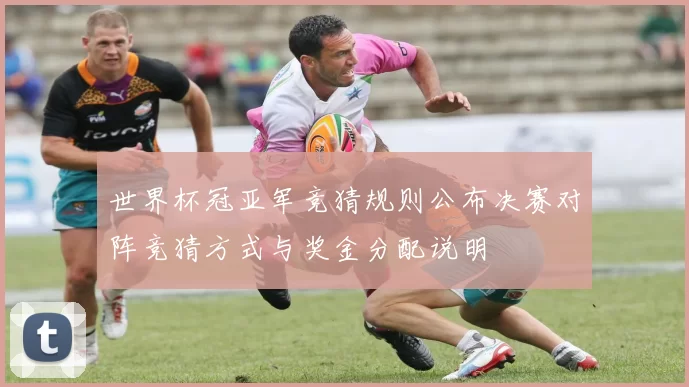 世界杯冠亚军竞猜规则公布决赛对阵竞猜方式与奖金分配说明